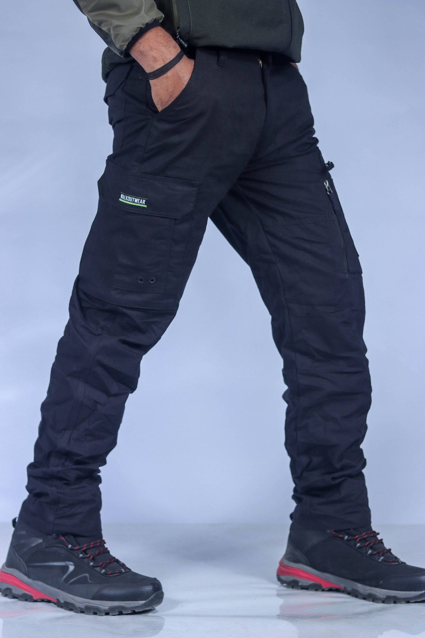 Walkoutwear Style -23 Cargo For Men (Black)