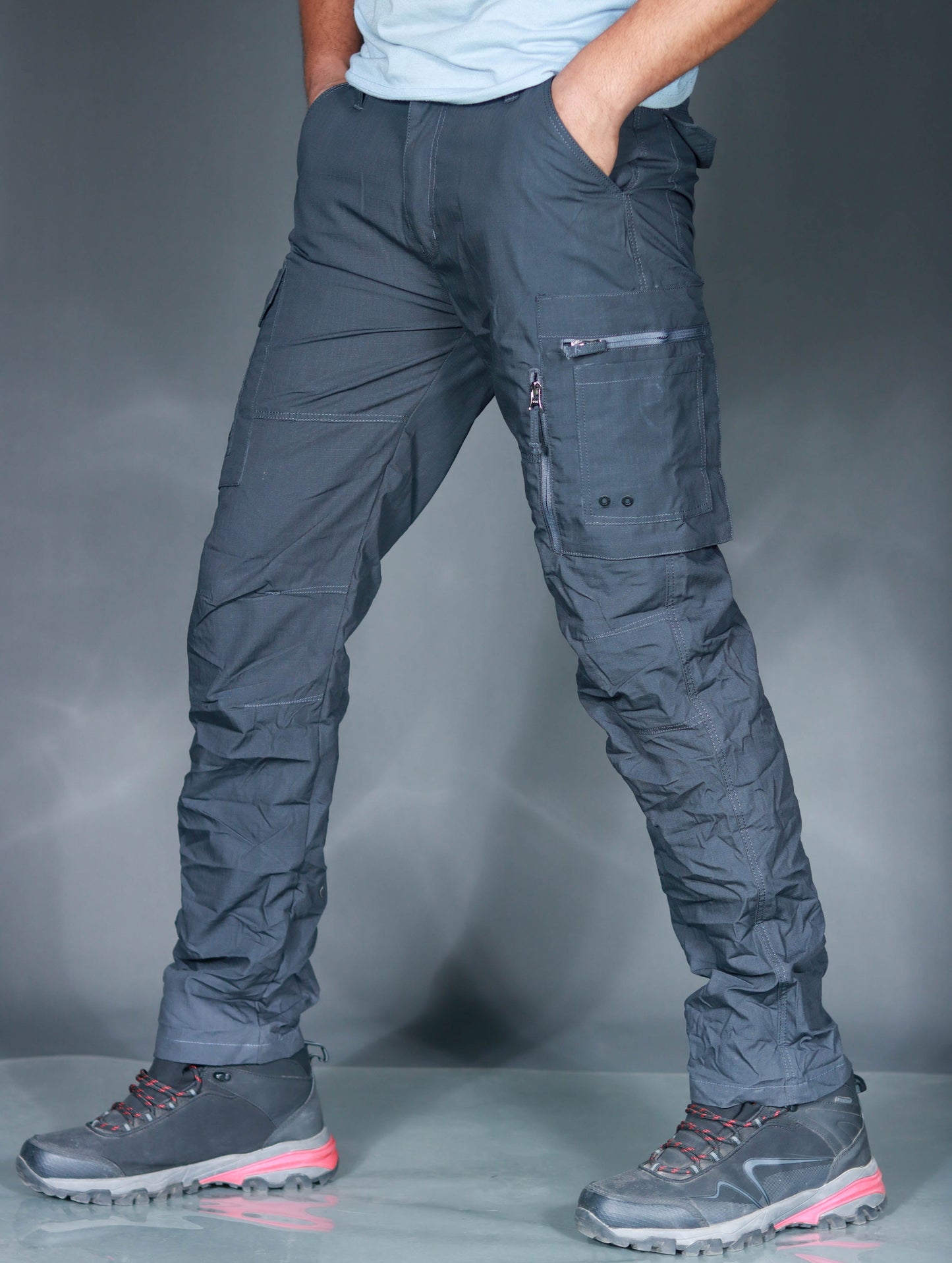 Walkoutwear Style -23 Cargo For Men (Grey)