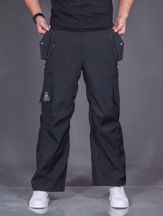 Walkoutwear Style-1 Summer Semi-Ski Pant (Black)