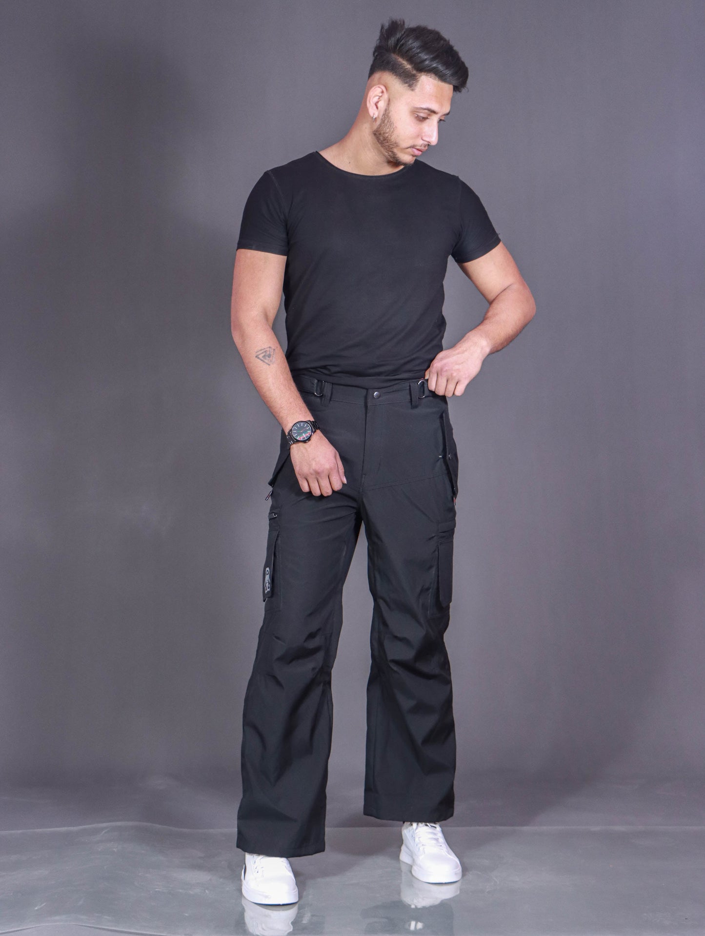 Walkoutwear Style-1 Summer Semi-Ski Pant (Black)