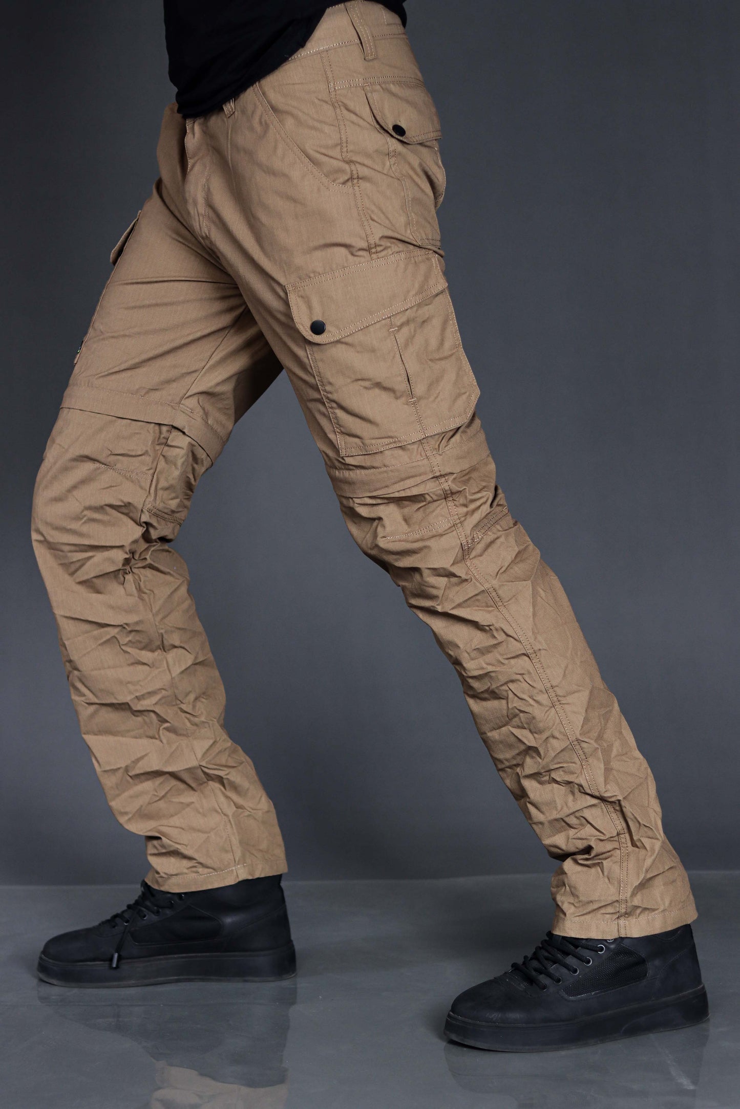 Walkoutwear Style-11 Convertible Cargo For Men (Beige)