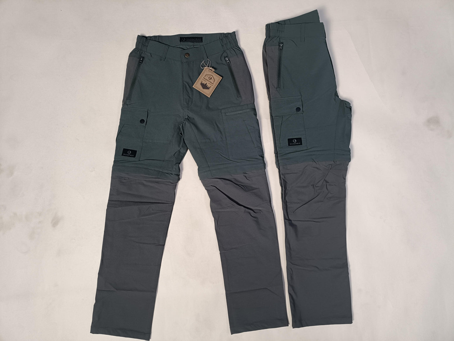 SUMMER TRACK PANT DIVIDER STYLE-18 OLIVE GRAY