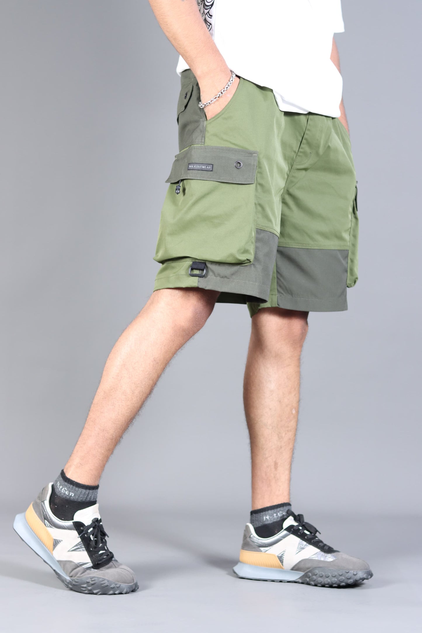 SHORTS FOR MEN 02 ( GREEN OLIVE )