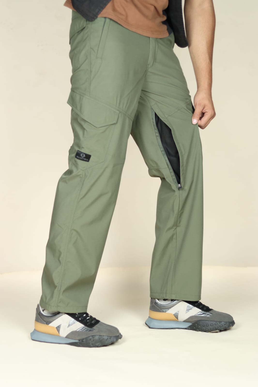 Semi-SKI-Pants For Men (GREEN) 02