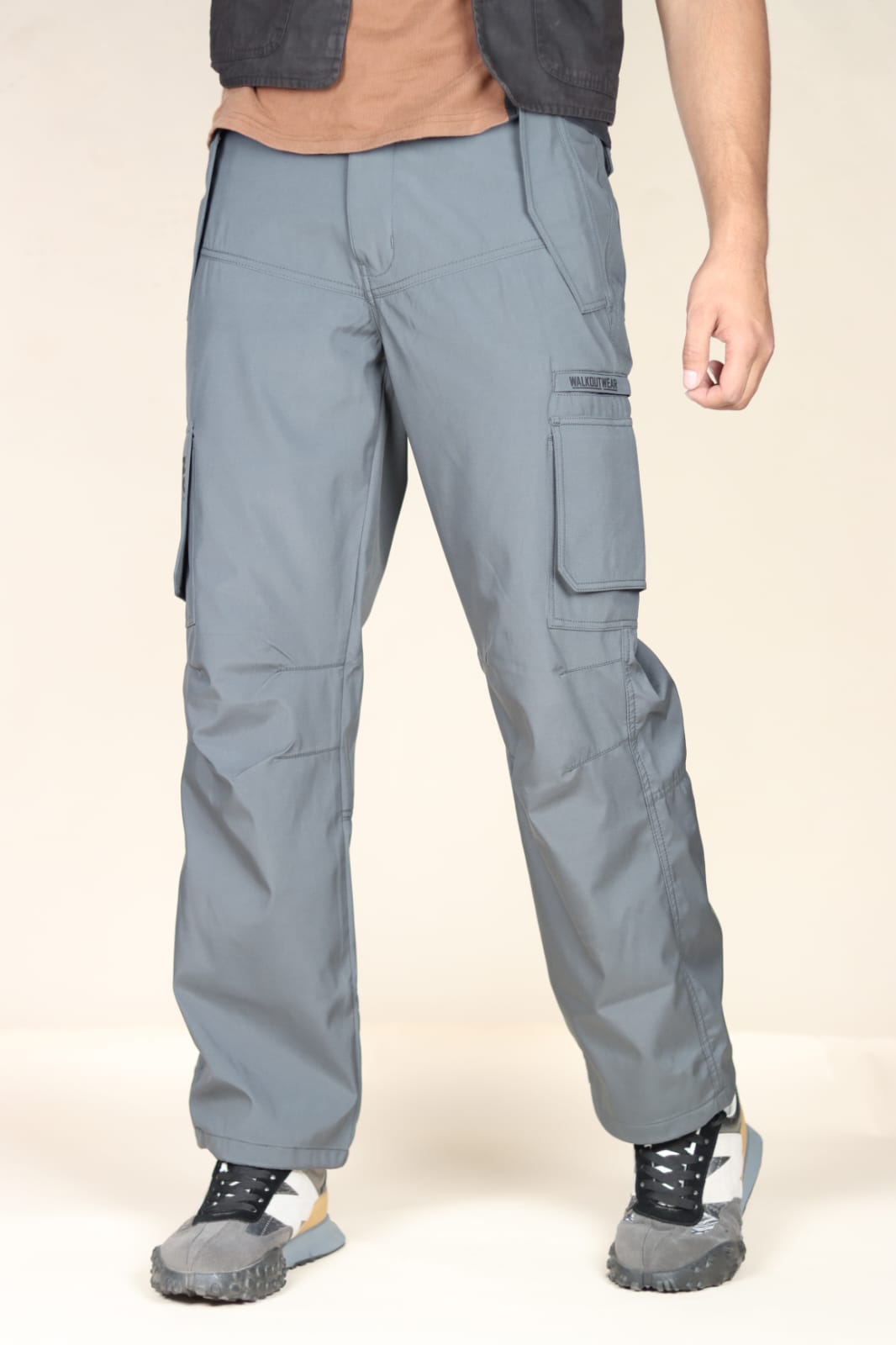 Semi-SKI-Pants For Men 04 ( GRAY )